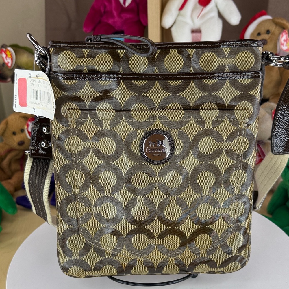 Coach NWT Patterned Crossbody Bag